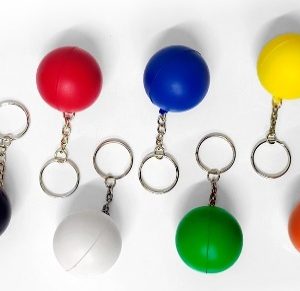 LLAVERO PELOTA ANTIESTRÉS 500 UNID X CAJA