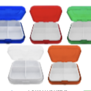 PORTA PASTILLAS 500 UNID X CAJA