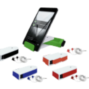 PORTA CELULAR CON AUDÍFONOS 250 UNID X CAJA