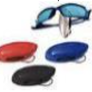 CLIP PORTA LENTES 500 UNID X CAJA