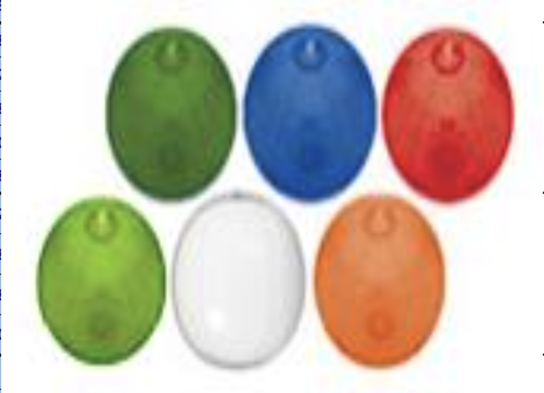 PELOTA DE PLAYA INFLABLES TRANSPARENTE 100 UNID X CAJA