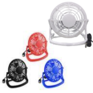 MINI VENTILADOR CON CONEXIÓN USB 60 UNID X CAJA